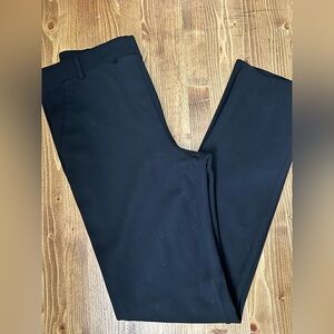 Quince Women’s Classic Black Bootcut Trousers with Stretch - size Medium